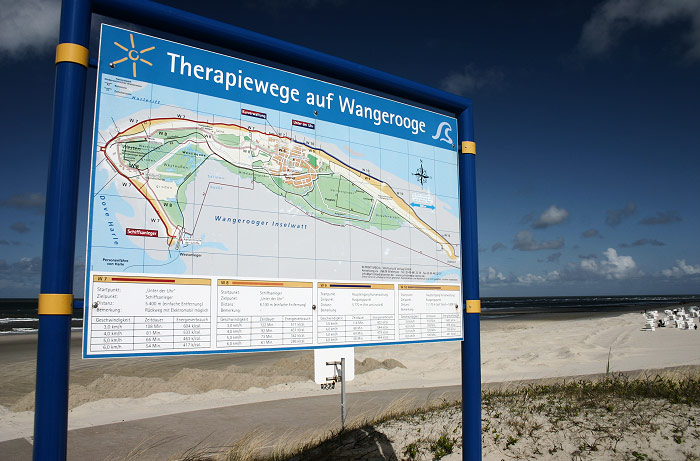 Therapiewege auf Wangerooge