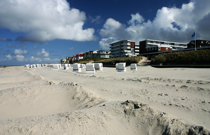 Erste Strandk&ouml;rbe im Westfeld