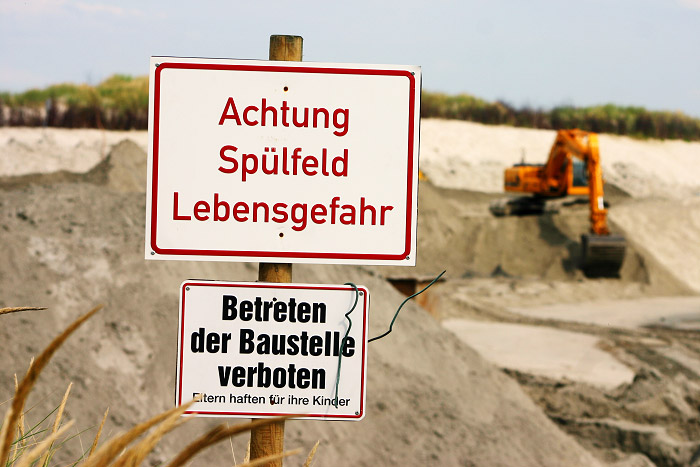 Achtung Sp&uuml;lfeld