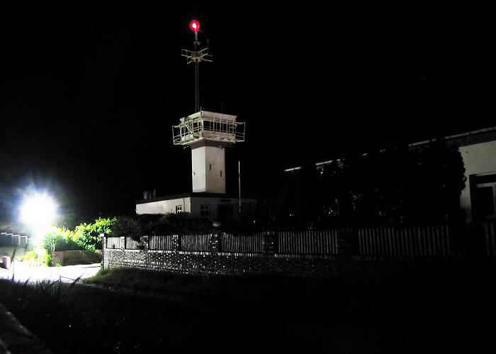 Signalstation von der Polizeiwiese aus gesehen