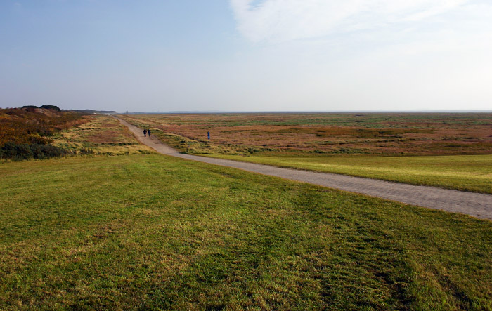 Weg zum Ostende