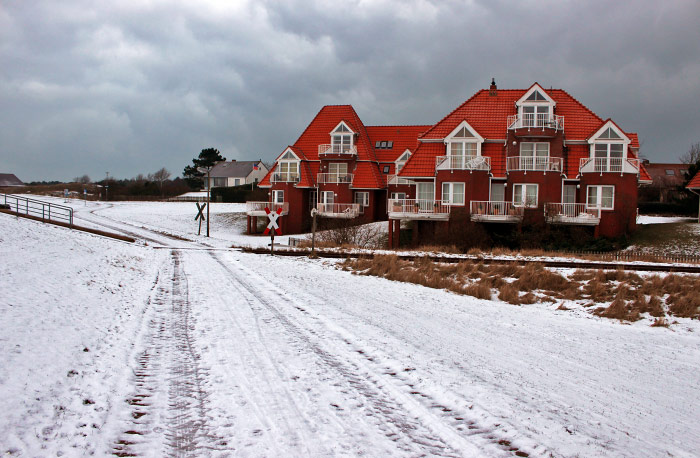 Lagune am Wattenmeer