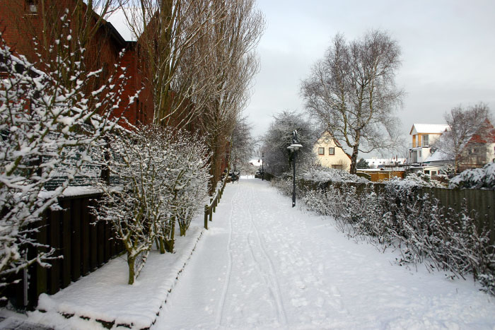 Durchgang vom Dorfgroden zur Siedlerstraße