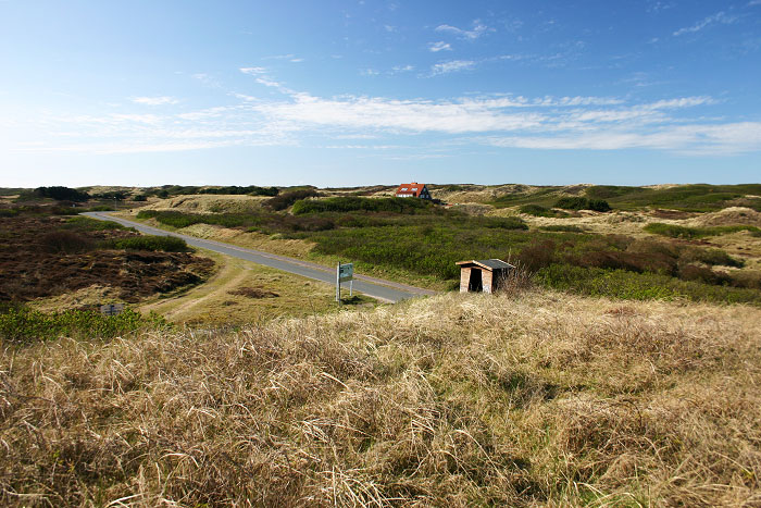 Ausblick auf die Stra&szlig;e zum Westen