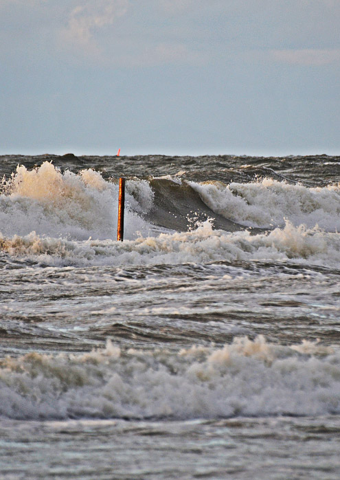 Brandung am Hauptstrand