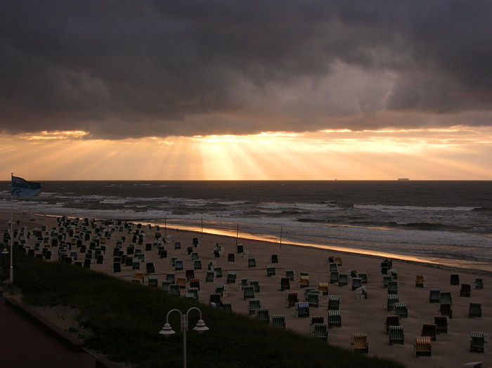 Westfeld im Abendlicht