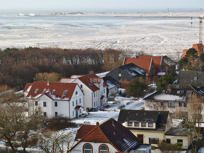 Salinebucht vom Leuchtturm aus gesehen