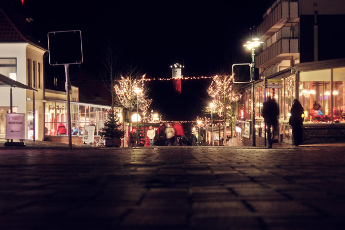 N&auml;chtliches Inseldorf