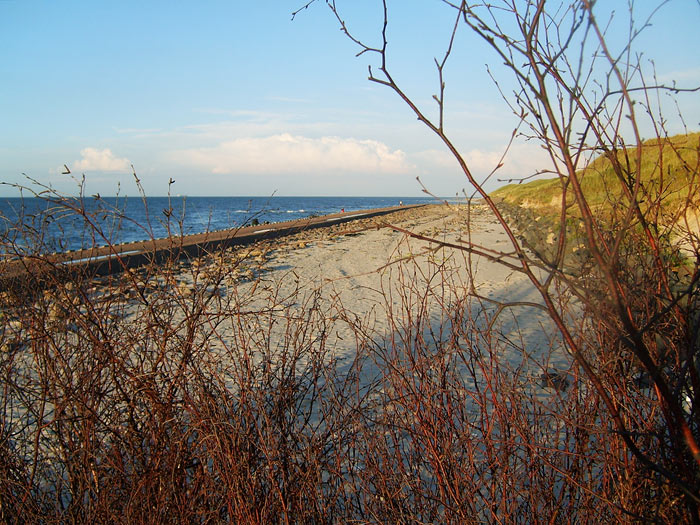 Sandfangzaun am Nordwest-Längswerk