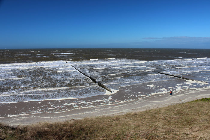 Blick auf die Brandung