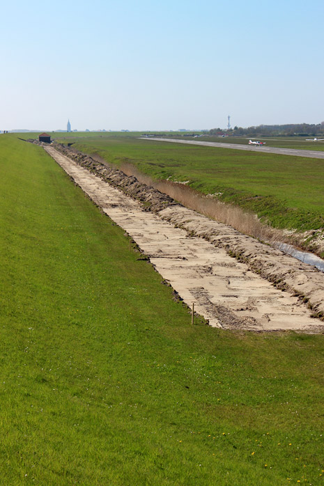 Zuk&uuml;nftiger Deichverteidigungsweg