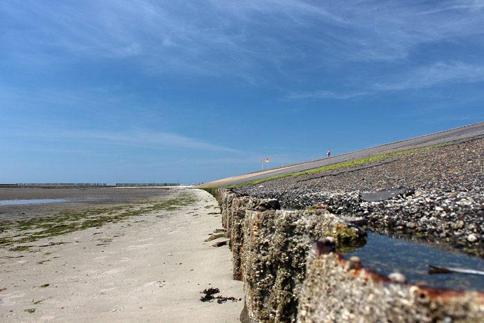 Fu&szlig; des S&uuml;dwestdeckwerks