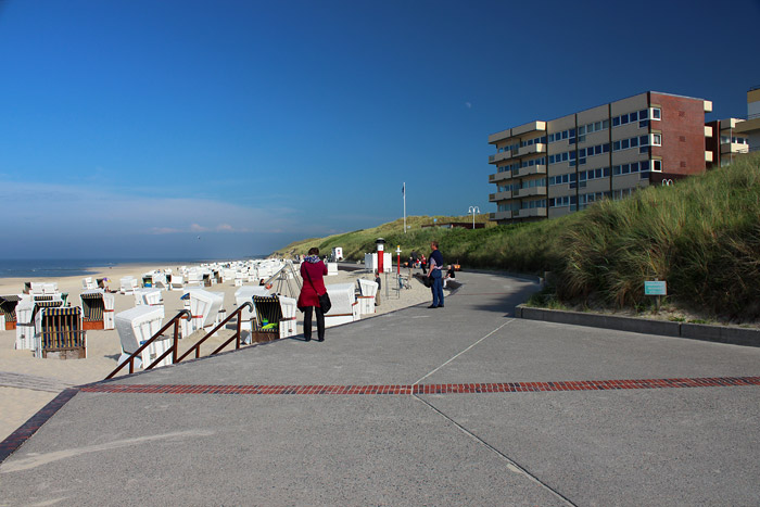 Strandmauer auf H&ouml;he der Westingstra&szlig;e