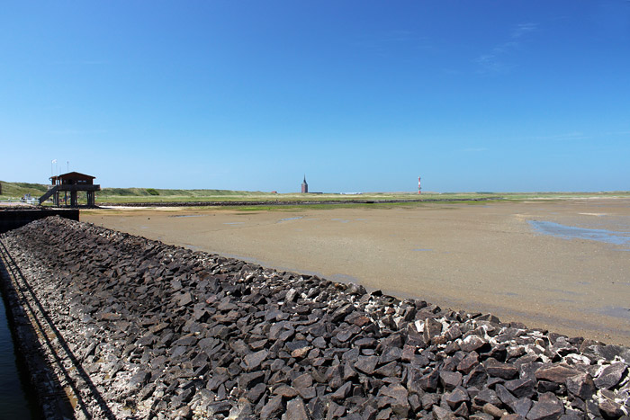 Steindamm am Anleger