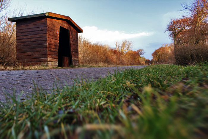 Wetterh&uuml;tte an der Stra&szlig;e zum Osten
