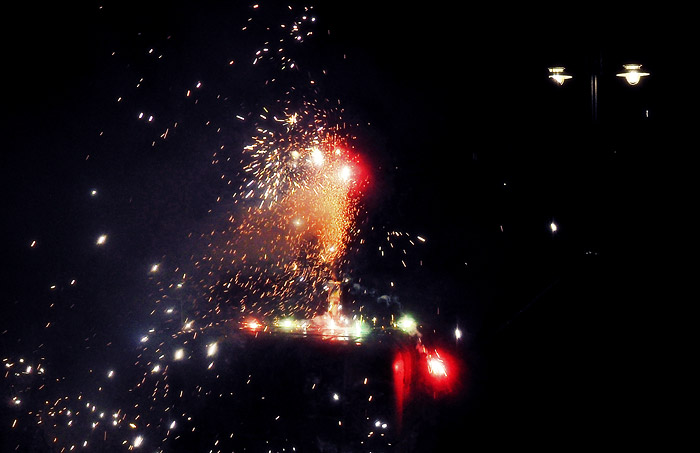 Font&auml;ne auf der Promenade