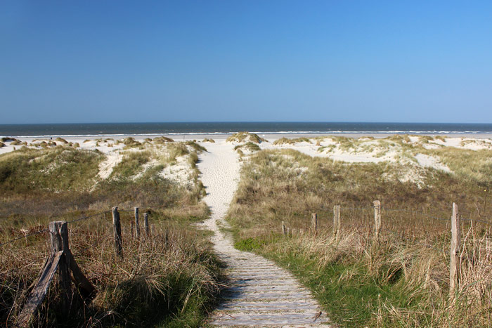 Dünenübergang im Osten