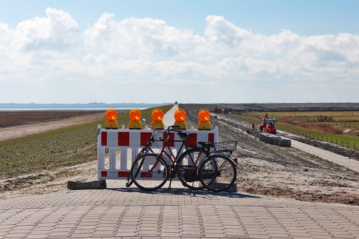 Erh&ouml;hung des Ostgrodendeichs