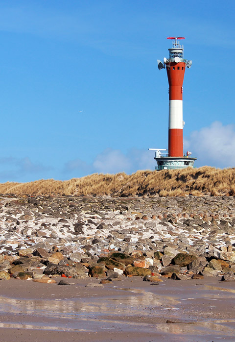 Buhne B und Neuer Leuchtturm