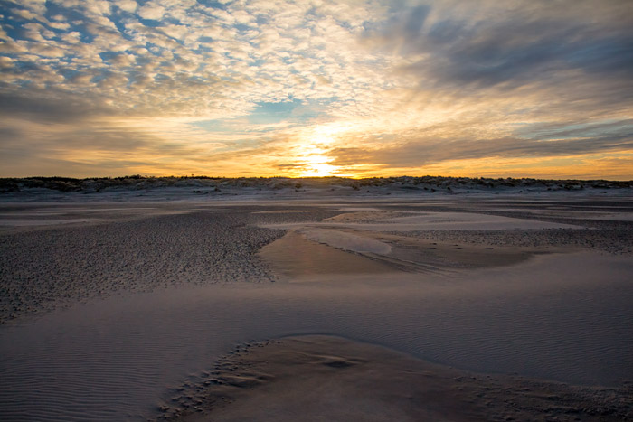 Abendstimmung am Oststrand