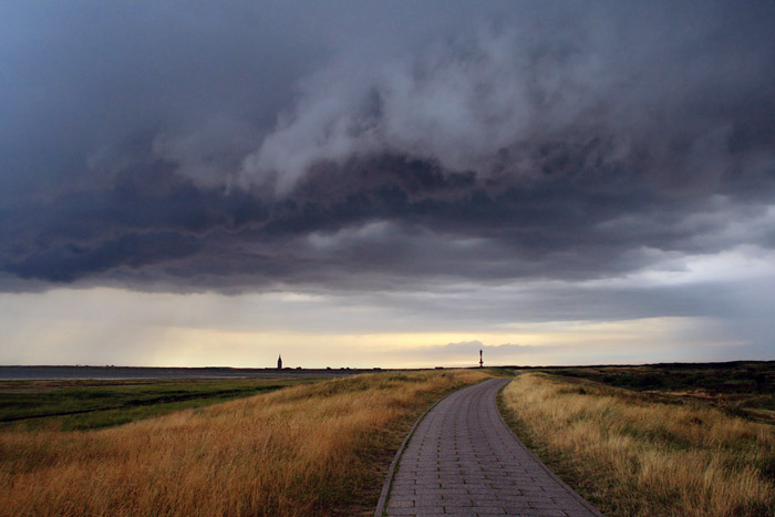 Unwetterwolken