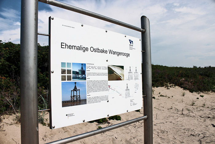 Infotafel zur ehemaligen Ostbake