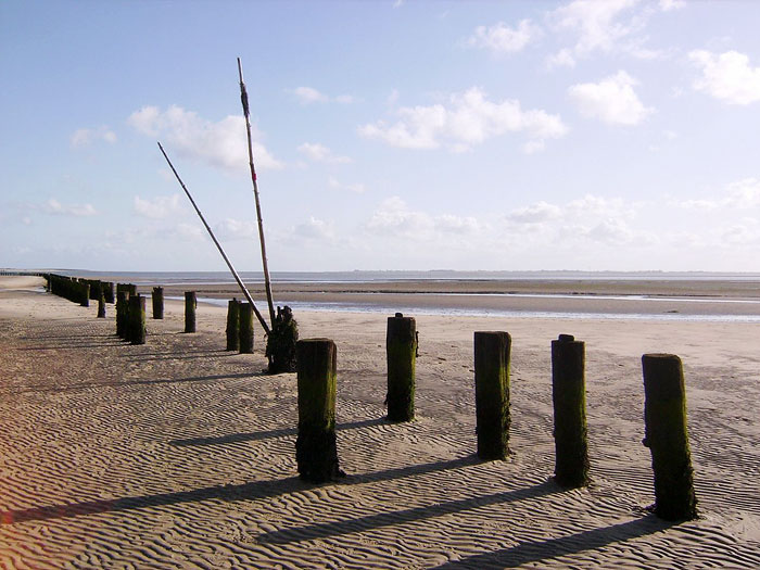 Pf&auml;hle am Ostende