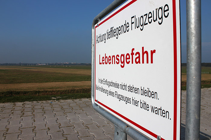 Achtung tieffliegende Flugzeuge
