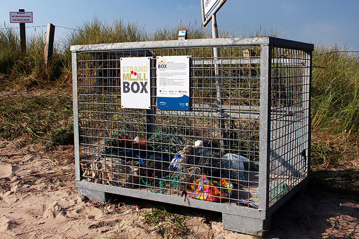 Strand-M&uuml;ll-Box