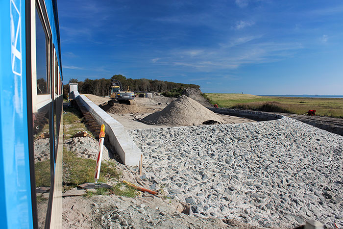 Baustelle am Deichschart