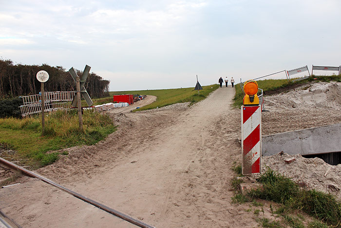 Baustelle am Deichschart