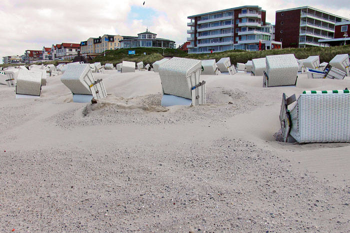 Westfeld nach dem Sturm
