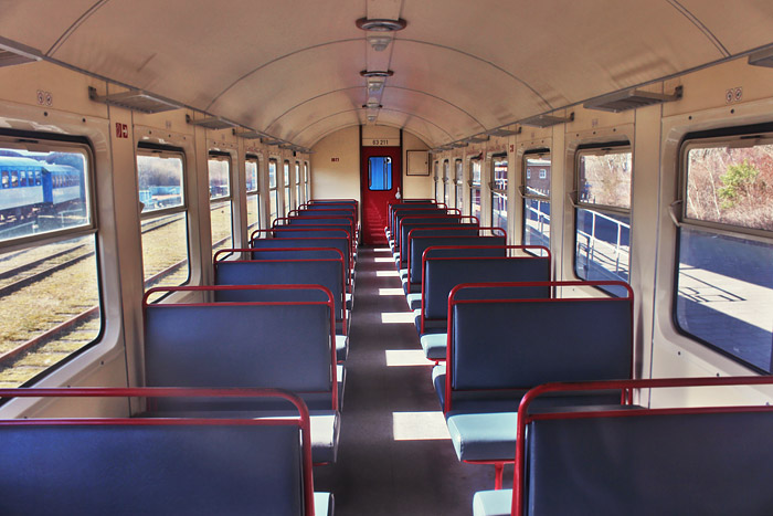 Blick in einen Personenwagen