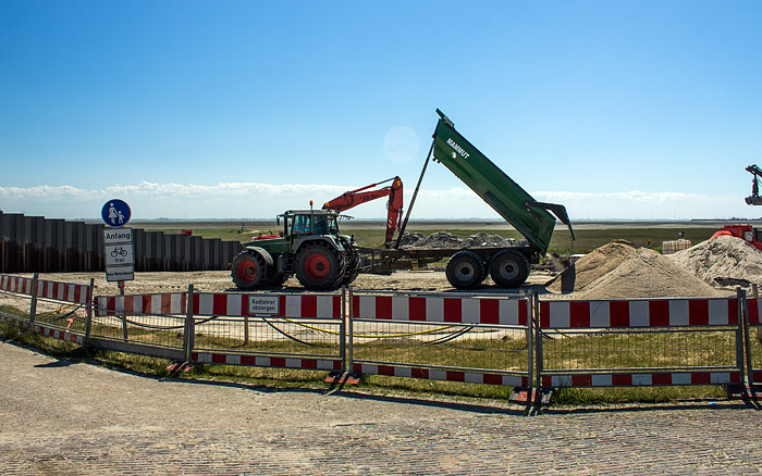Neubau des Deichscharts