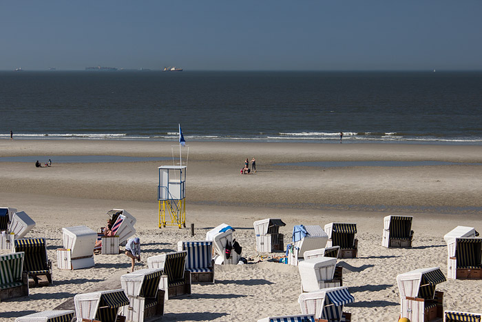 Badefeld bei Niedrigwasser