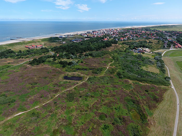 Landschaftsschutzgebiet aus der Vogelperspektive