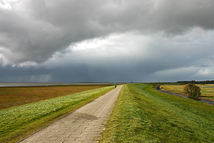 Herbstwetter am Ostgrodendeich