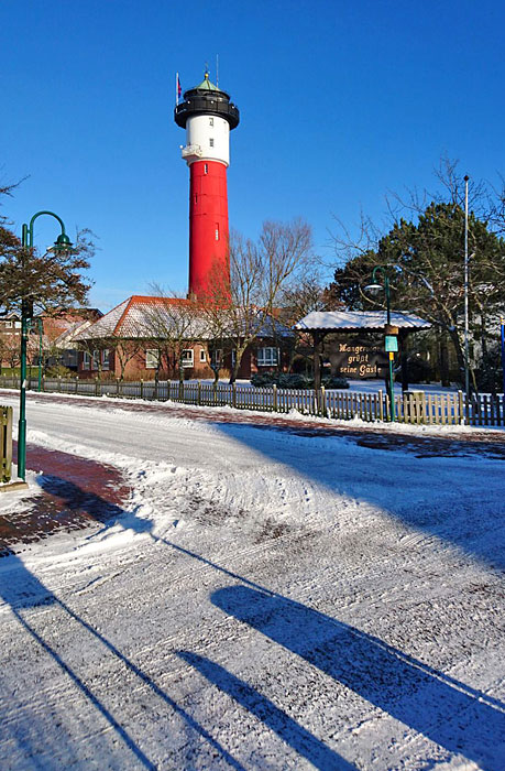 Winterliche Stra&szlig;enkreuzung