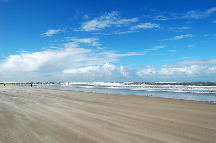 Strand bei Niedrigwasser