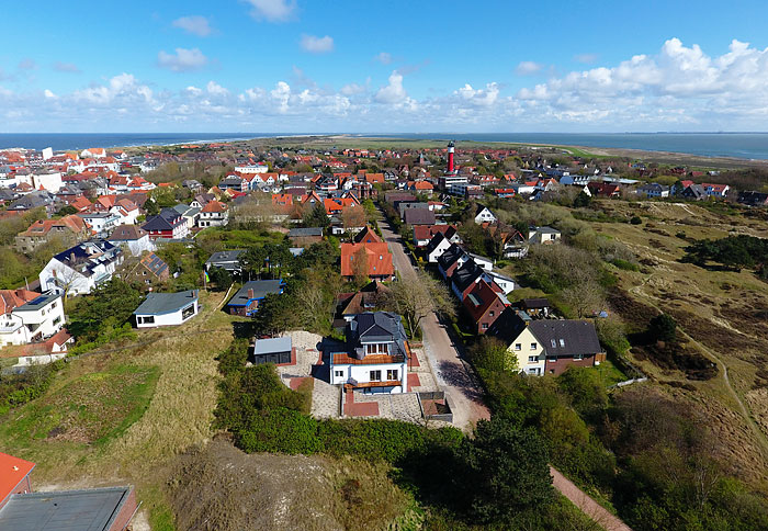 Friesenstra&szlig;e von Westen her gesehen