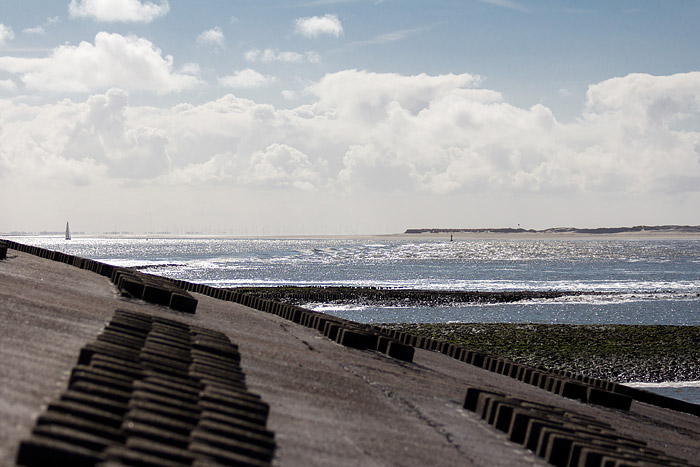 Blick auf das Seegatt Harle