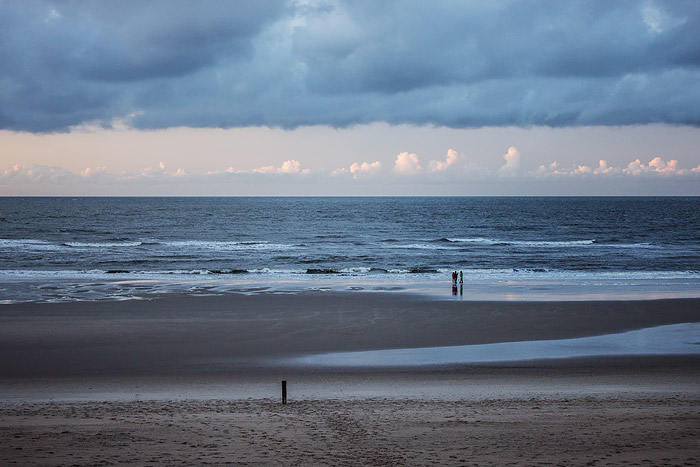 Abendlicher Hauptstrand