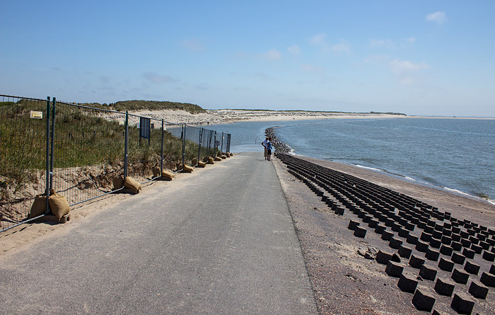 S&uuml;dliches Ende des Deckwerks