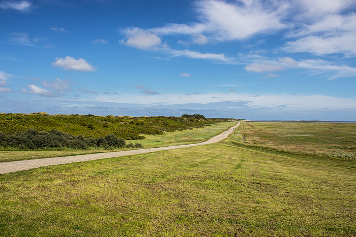 Ostau&szlig;engroden von Neudeich aus gesehen