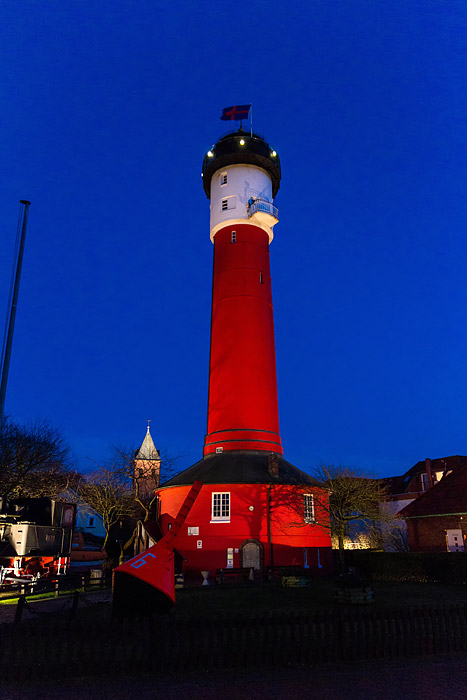 Abendansicht des Alten Leuchtturms