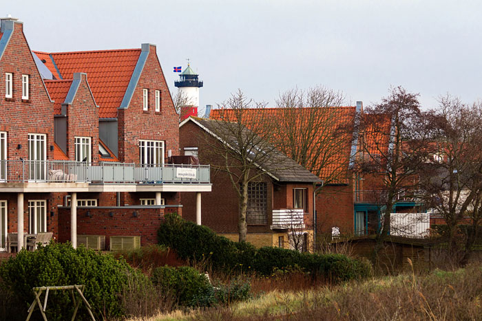 H&auml;user entlang der Bahnstrecke