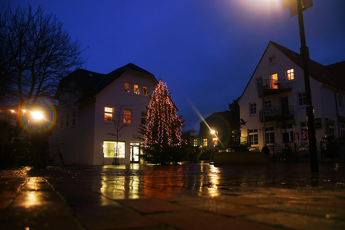Weihnachtsstimmung im Dorf