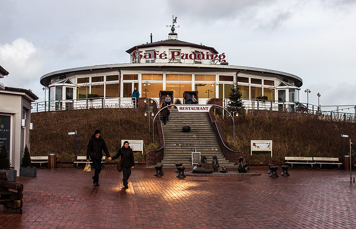 Caf&eacute; Pudding von S&uuml;den her gesehen
