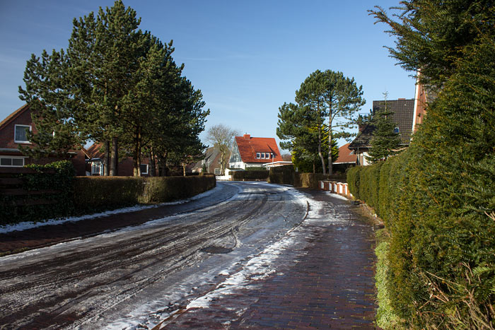 Charlottenstra&szlig;e im Winter