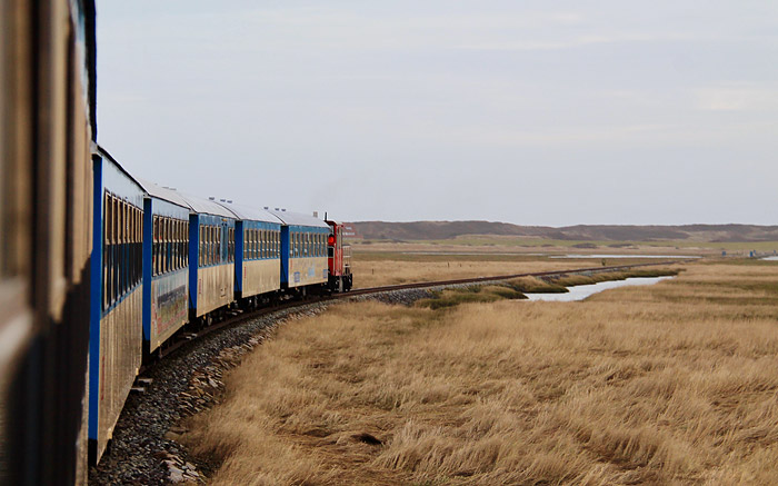 Fahrt mit der Inselbahn